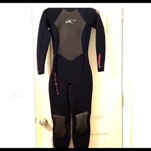 O’neil  Black Wetsuit Size 10, With Tags